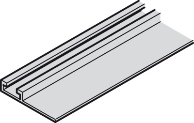 Несущий профиль Slido Classic 35/50 VF S, для Loox и Smuso MD, алюминий, 2500 мм