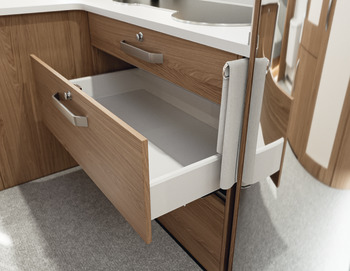 Matrix Box S, комплект ящика, 35 кг, серый, 120x500 мм, soft-close