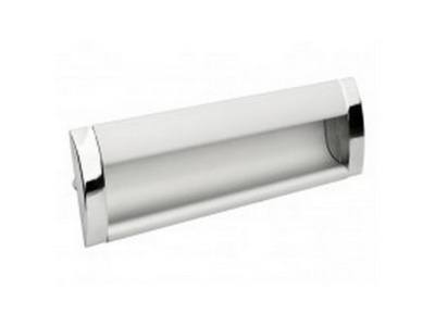 Ручка врезная AL 04 96мм хром (50шт/уп) (002-001146)