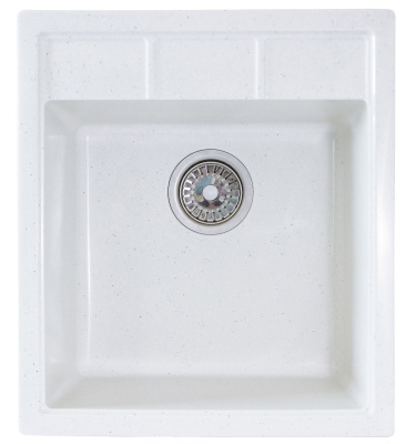 Мойка каменная S-10 Белый Крап (020-000014)