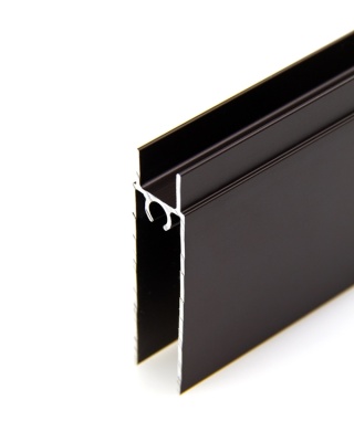 6.ПАРТНЕР Профиль горизонт. нижн., Бронза матовая (6м) Econom