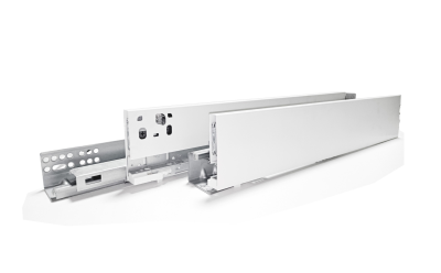 PUSH OPEN Направляющая полного выдвижения 350мм,в комп-те с креплением,10 ком./уп