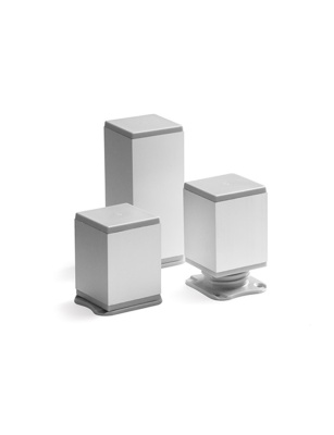 Опора h-100 металлик ПЛАСТИК №8 регулируемая (квадратн.) (011-000060)