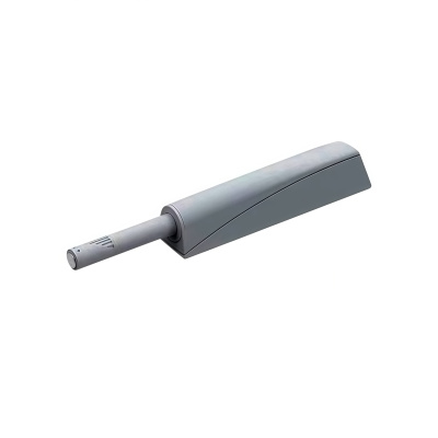 Толкатель врез/накл с пласт. корпусом, магнит, регулировкой усилия + саморезы, серый (50 шт/уп)