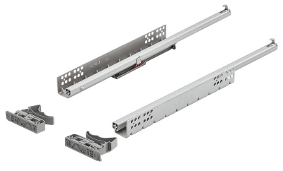 Направляющие скрытого монтажа UMS30 16/450 мм до 30 кг, с функцией РТО, с фиксаторами