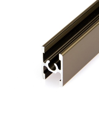 7.ПАРТНЕР Профиль межсекционный с саморезом, шампань глянец (5,8 м)