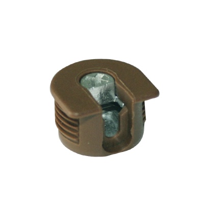 Эксцентрик усиленный пластиковый D=20 мм Коричневый (250/6000 шт) 