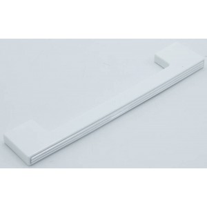 Ручка С46 белый(2) + хром (002-001049)