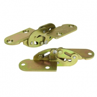 5104 петля для вставки стола. Толщина вставки 16-19 мм Угол открывания 180 град. Медь (017-000029)