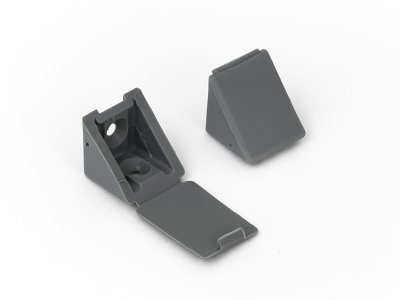 Полкодержатель для шкафа-купе металлик №18