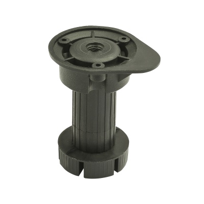 Опора рег. кухонная Н=150 мм ЧЁРНАЯ (250шт) (011-000116)