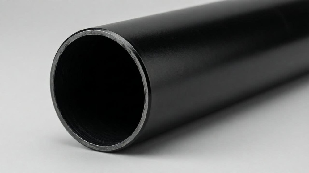 Труба круглая стальная ЧЕРНАЯ 0,8*50*3000 (4 шт/уп) мешок 