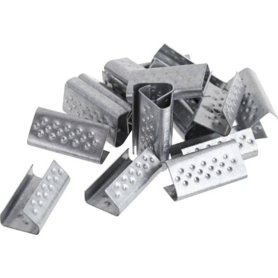 Скрепа металлич 12 мм  (1000 шт) (02-009-000034)