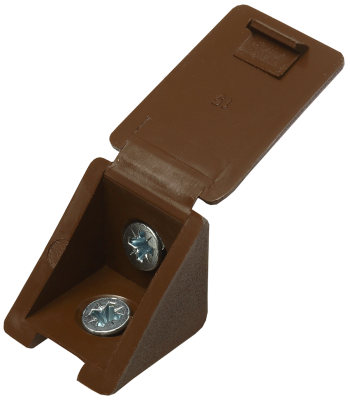 Полкодержатель для шкафа-купе ясень шимо темный №15