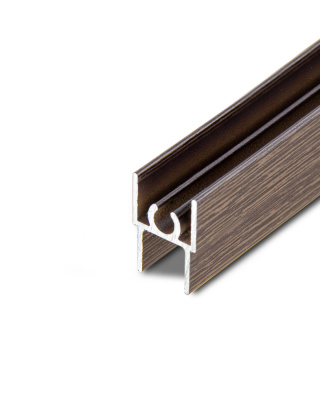 5.ПАРТНЕР Профиль горизонт. верх.,  Венге темный (5,8м) 