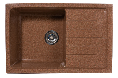 Мойка каменная S-12 Терракот МАТОВЫЙ