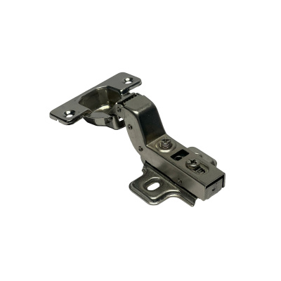 Петля вкладная Clip On + ответная планка 2 отверстия с доводчиком Мont Вlanc (200шт/уп)