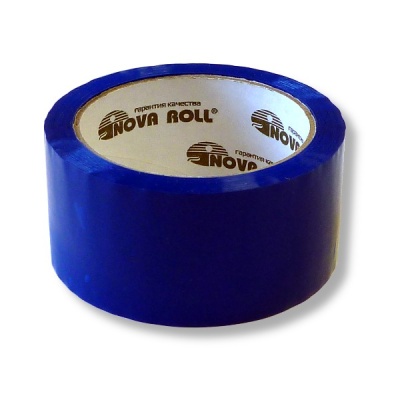 Скотч 48 мм х 66 м Nova Roll 204 СИНЯЯ (36 шт)