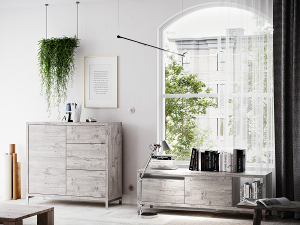 ЛДСП Дуб Апрель Светлый 10 мм U31184 2750*1830 PR