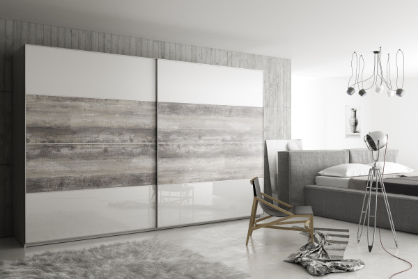 ЛДСП Бетон Пайн Темный 16 мм U31149 2750*1830 TS влаг односторонняя