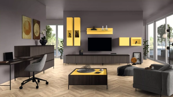 ЛДСП 16 мм AU163 Карри желтый 2800*2070 ST9