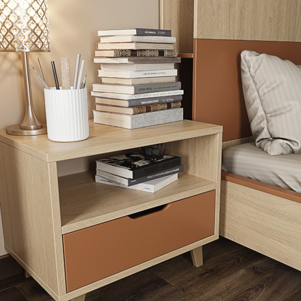 ЛДСП Терракота 10 мм U1606 2750*1830 PE