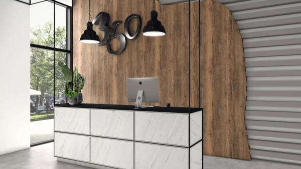 ЛМДФ 16 мм H3176 Дуб Галифакс олово 2800*2070 ST37