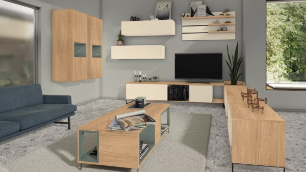 ЛМДФ 16 мм H1385 Дуб Каселла натуральный 2800*2070 ST40