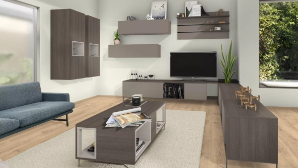 ЛДСП 16 мм H3198 Файнлайн тёмно-серый 2800*2070 ST19