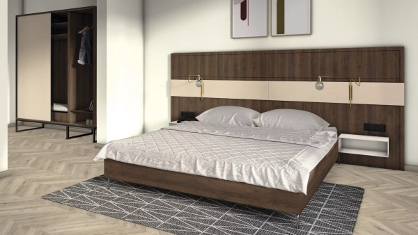 ЛДСП 16 мм F416 Текстиль бежевый 2800*2070 ST10