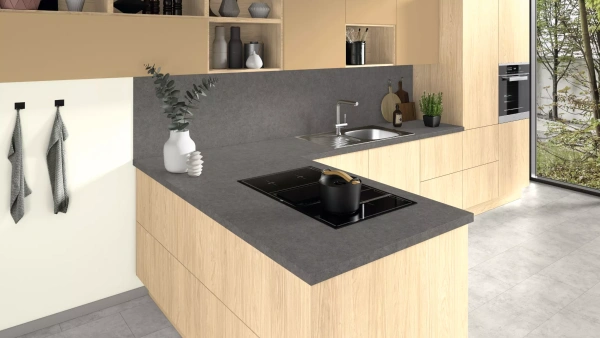 Столешница F208 Камень Пьетра Фанано серый 4100*600*38 ST75