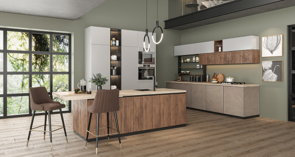 Панель EVOGLOSS  Р269  Бетон кашемир 18*2800*1220