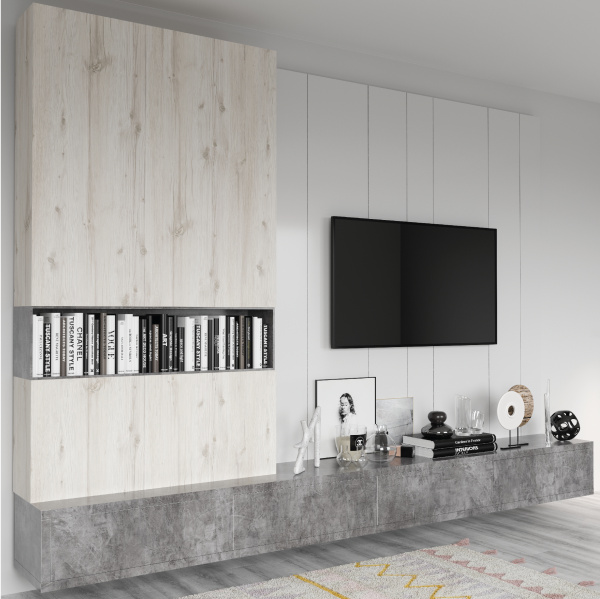 ЛДСП Камень Темный 10 мм U3705 2750*1830 LF