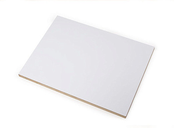 ЛМДФ 16 мм бел.одн. 2500*2070 Ультрадекор L (33л/п)