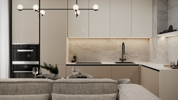 SMART 8 мм (8,6мм) R001 Белый кремовый глянец 2800*1220 ST7 