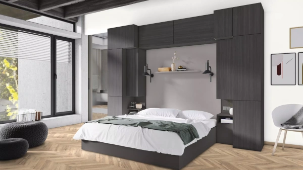 ЛДСП 16 мм H3190 Металлик Файнлайн антрацит 2800*2070 ST19