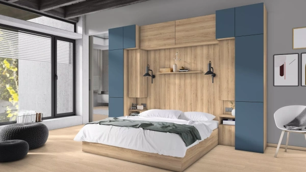 ЛДСП 16 мм AU502 Синий дымчатый 2800*2070 ST9