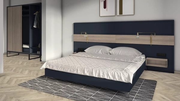 ЛДСП 16 мм АU599 Индиго синий 2800*2070 ST9